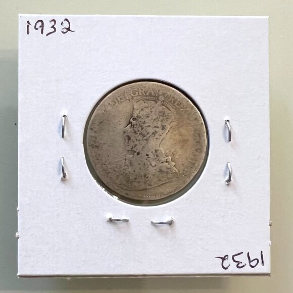 1929, 1930, 1931 & 1932 Canada Silver 4 x 25¢ Coins! - Picture 10 of 13